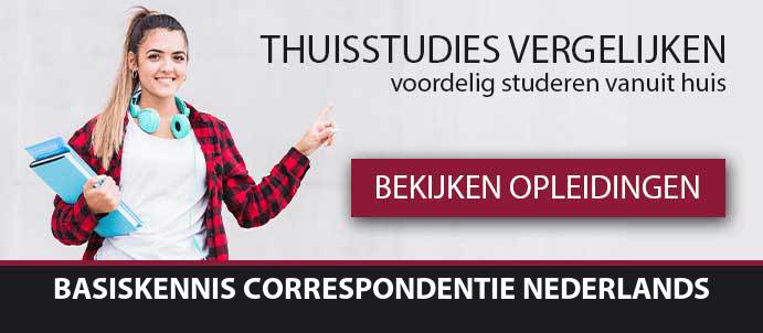 thuisstudie-cursussen-basiskennis-correspondentie-nederlands